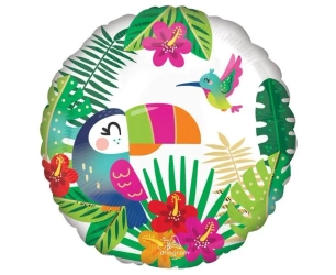 Balon foliowy Standard Tropical Paradise - Amscan