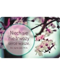 Magnes na lodówkę - Niech się nie trwoży... - Szaron