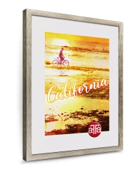 Ramka California 24x30 cm, kolor szampański