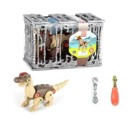 Dinozaur do skręcania w klatce - SWEDE