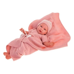 Lalka Daniela Reborn z kocykiem 52cm - Antonio Juan
