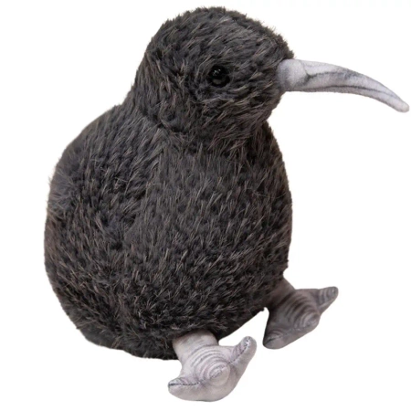 Kiwi czarny 17cm - Leantoys