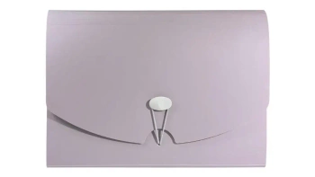 Teczka harmonijkowa A4 PP róż morandi - Biurfol