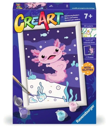 CreArt dla dzieci: Wild Animals Aksolotl - Ravensburger