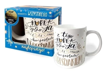 Kubek Premium Q Jestem Debeściakiem - Kukartka