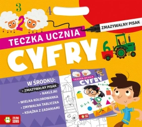 Cyfry. Teczka ucznia + pisak - opracowanie zbiorowe