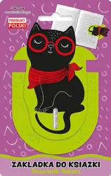 Zakładka znacznik - Kot w okularach - Henry