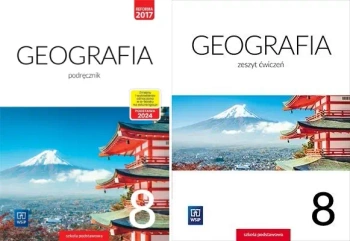 Geografia klasa 8 Podręcznik + zeszyt ćwiczeń WSIP PAKIET - Agnieszka Lechowicz, Maciej Lechowicz, Piotr Stan