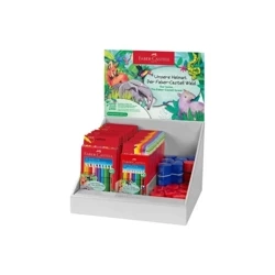 Kredki + temperówki display (52szt) - Faber Castell