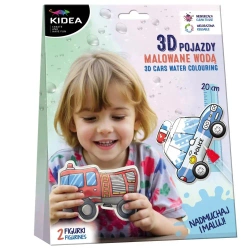 Magiczne pojazdy do malowania wodą KIDEA - DERFORM