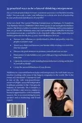 The Lateral-Thinking Entrepreneur - 33 Strategies to transform your business success - Madelaine Cohen