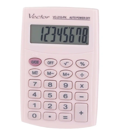 Kalkulator kieszonkowy Vector VC-210 PK