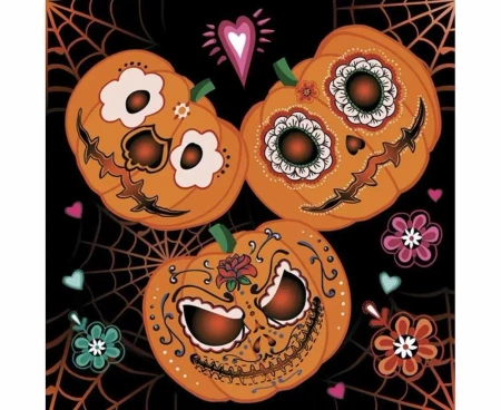 Serwetki pap. Mexican Pumpkins 33x33cm 20szt - Godan