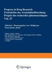 Progress in Drug Research / Fortschritte der Arzneimittelforschung / Progrès des recherches pharmaceutiques - JUCKER