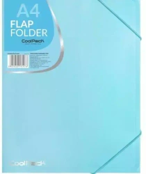 Teczka na gumkę A4 niebieska pastel CoolPack 81476CP
