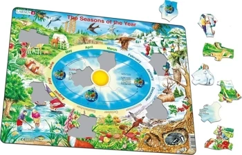 Układanka Pory roku Maxi - Larsen