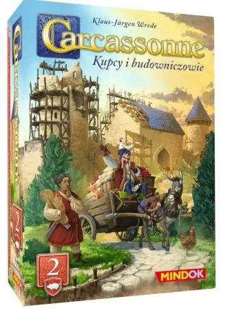 Carcassonne 3 Kupcy i Budowniczowie Edycja 2 - Bard Centrum Gier