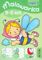 Malowanka 3-5 lat cz. 1 LITERKA - praca zbiorowa