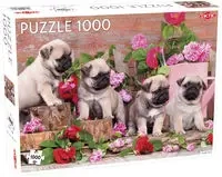Puzzle Puppy Pugs 1000 - Tactic