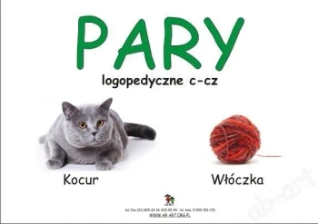 Kocur - Włóczka. Pary logopedyczne C - CZ - praca zbiorowa