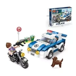 Klocki policyjne 185el - Macyszyn Toys
