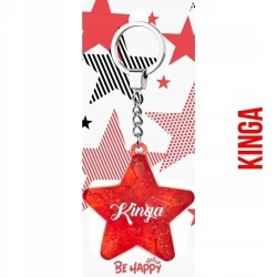 Brelok Gwiazdka Kinga - Be-Happy Gifts