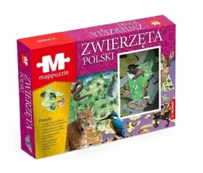 Mappuzzle - Zwierzęta Polski - Demart