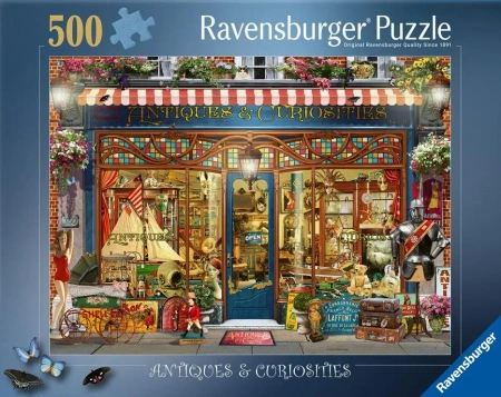 Puzzle 500 Witryna z Antykami - Ravensburger