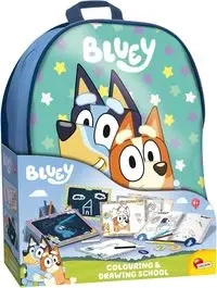 Bluey szkoła rysowania z plecakiem - Lisciani