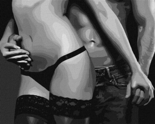 Malowanie po numerach - Przeplatające się dusze - Ideyka