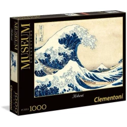 Puzzle 1000 Wielka fala w Kanagawie.Hokusai - Clementoni