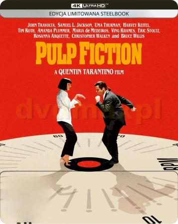Pulp Fiction, Blu-ray 4K. Steelbook