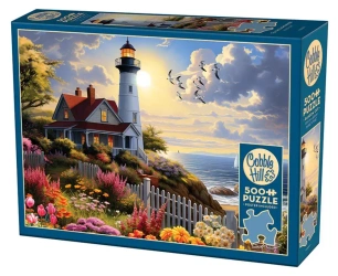 Puzzle 500 Latarnia morska 113624 - Cobble Hill