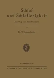 Schlaf Und Schlaflosigkeit - Schweisheimer W.