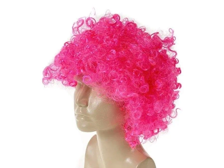 Peruka loki różowe - ADAR