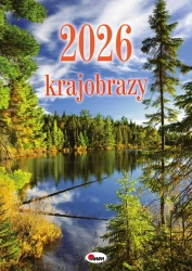 Kalendarz 2026 Krajobrazy SM1 - praca zbiorowa