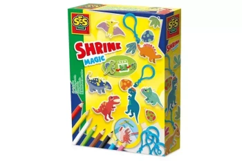 Folia termokurczliwa breloki Dinozaury - SES