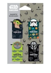 Zakładka magnetyczna Disney fashion Mandalorian 4 szt. Mix - PATIO