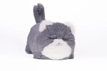 Interaktywny Kot Huggy Luv szary DKO0221 - TM TOYS
