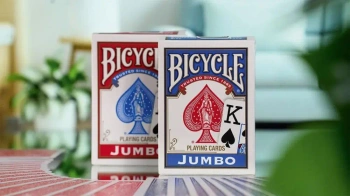 Karty do gry Bicycle Rider Back Jumbo 2-pack - USPC