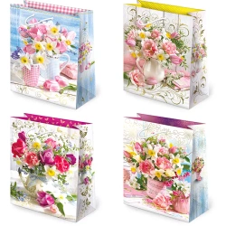 Torebki ozdobne T2-118 Kwiat jasne 10 sztuk - PAW S.C.