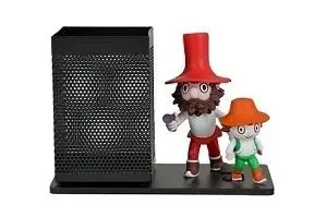 Przybornik biurkowy z figurkami: Rumcajs i Cypisek - Tisso Toys