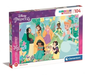Puzzle 104 Brokat Princess - Clementoni