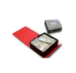 Domino kolorowe 136szt etui - Grapet