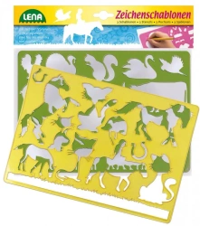 Szablony - Konie i koty - Lena