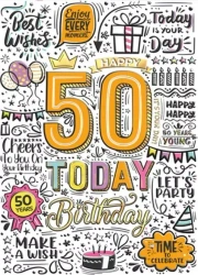 Karnet A5 Urodziny 50 - Graffiti - Henry