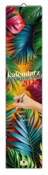 Kalendarz 2026 paskowy wąski do notowania - Pan Kalendarzyk