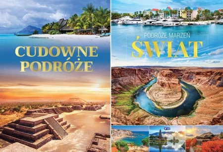 Pakiet: Podróże marzeń. Świat / Cudowne podróże - Opracowanie zbiorowe