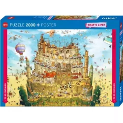 Puzzle 2000 elementów. To jest życie!, Wysoko w górze
