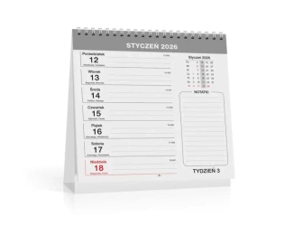 Kalendarz 2026 biurkowy lux office - Kalpol